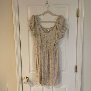 Pink Rose short sleeve dress size L New With Tags